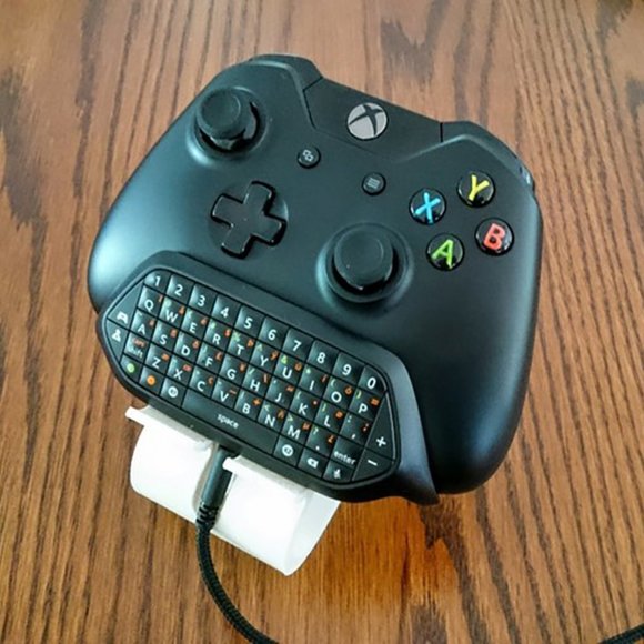 Microsoft Xbox One Controller with Chatpad Stand Organizer Joypad Display Sleek - Picture 1 of 6